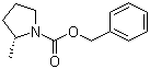 (S)-2-Methyl-1-pyrrolidinecarboxylic acid benzyl ester molecular structure (CAS 117607-12-2)