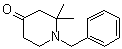 1-苄基-2,2-二甲基哌啶-4-酮分子结构 (CAS 117623-46-8)