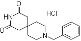 9-(Phenylmethyl)-3,9-diazaspiro[5.5]undecane-2,4-dione hydrochloride molecular structure (CAS 1176981-07-9)