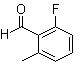结构式 CAS# 117752-04-2, 2-氟-6-甲基苯甲醛