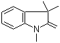 1,3,3-Trimethyl-2-methyleneindoline molecular structure (CAS 118-12-7)