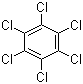 Hexachlorobenzene molecular structure (CAS 118-74-1)