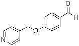 4-(4-Pyridinylmethoxy)benzaldehyde molecular structure (CAS 118001-73-3)