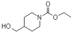 结构式 CAS# 118156-56-2, 4-(羟基甲基)哌啶-1-羧酸乙酯
