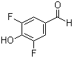 3,5-Difluoro-4-hydroxybenzaldehyde molecular structure (CAS 118276-06-5)