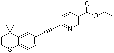 Tazarotene molecular structure (CAS 118292-40-3)