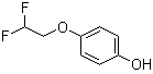 structure of CAS# 1183003-98-6, 4-(2,2-Difluoroethoxy)phenol