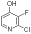 结构式 CAS# 1184172-46-0, 2-氯-3-氟-4-吡啶醇