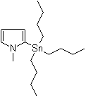 1-Methyl-2-(tributylstannanyl)-1H-pyrrole molecular structure (CAS 118486-97-8)