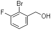 结构式 CAS# 1184915-45-4, 2-溴-3-氟苯甲醇