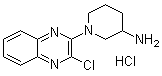 1-(3-Chloro-2-quinoxalinyl)-3-piperidinamine hydrochloride molecular structure (CAS 1185307-70-3)