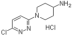 1-(6-Chloro-3-pyridazinyl)-4-piperidinamine hydrochloride molecular structure (CAS 1185310-92-2)
