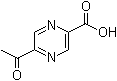 结构式 CAS# 118543-96-7, 5-乙酰基-2-吡嗪羧酸