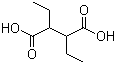 结构式 CAS# 1186-79-4, 2,3-二乙基琥珀酸