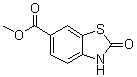 2,3-二氢-2-氧代-6-苯并噻唑羧酸甲酯分子结构 (CAS 118620-99-8)