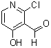 2-Chloro-4-hydroxy-3-pyridinecarboxaldehyde molecular structure (CAS 1186310-65-5)