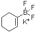 结构式 CAS# 1186667-20-8, 环己-1-烯-1-基三氟硼酸钾
