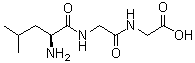 L-Leucylglycylglycine molecular structure (CAS 1187-50-4)