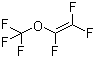 structure of CAS# 1187-93-5, Trifluoromethyl trifluorovinyl ether;Trifluoro(trifluoromethoxy)ethylene