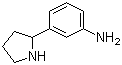 3-(2-Pyrrolidinyl)benzenamine molecular structure (CAS 1187228-51-8)
