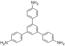 结构式 CAS# 118727-34-7, 1,3,5-三(4'-氨基苯基)苯