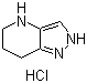 4,5,6,7-Tetrahydro-2H-pyrazolo[4,3-b]pyridine hydrochloride molecular structure (CAS 1187830-47-2)