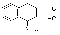 5,6,7,8-Tetrahydro-8-quinolinamine hydrochloride (1:2) molecular structure (CAS 1187929-87-8)