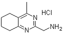 5,6,7,8-Tetrahydro-4-methyl-2-quinazolinemethanamine hydrochloride molecular structure (CAS 1188263-46-8)