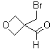 3-(溴甲基)-3-氧杂环丁烷甲醛分子结构 (CAS 1188264-39-2)