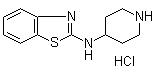 N-4-Piperidinyl-2-benzothiazolamine hydrochloride molecular structure (CAS 1188265-79-3)