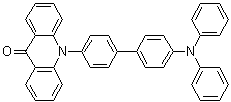 10-[4'-(Diphenylamino)[1,1'-biphenyl]-4-yl]-9(10H)-acridinone molecular structure (CAS 1188546-10-2)