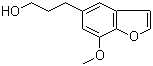7-Methoxy-5-benzofuranpropanol molecular structure (CAS 118930-92-0)