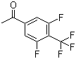 3',5'-Difluoro-4'-(trifluoromethyl)acetophenone molecular structure (CAS 1189359-39-4)