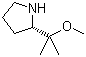 (S)-2-(1-Methoxy-1-methylethyl)pyrrolidine molecular structure (CAS 118971-00-9)