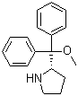 (S)-2-(Methoxydiphenylmethyl)pyrrolidine molecular structure (CAS 118971-03-2)