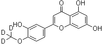 Diosmetin-d<sub>3</sub> molecular structure (CAS 1189728-54-8)