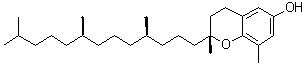 structure of CAS# 119-13-1, D-delta-Tocopherol;E 309; E-Mix D; d-delta-Tocopherol; delta-D-Tocopherol; delta-Tocopherol; delta-Vitamin E