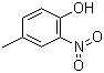 2-硝基-4-甲苯酚分子结构 (CAS 119-33-5)