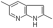 structure of CAS# 1190314-46-5, 2,5-Dimethyl-1H-pyrrolo[2,3-b]pyridine