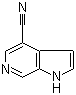structure of CAS# 1190319-59-5, 1H-Pyrrolo[2,3-c]pyridine-4-carbonitrile