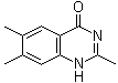2,6,7-Trimethyl-4(1H)-quinazolinone molecular structure (CAS 119063-78-4)