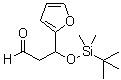 beta-[[(1,1-Dimethylethyl)dimethylsilyl]oxy]-2-Furanpropanal molecular structure (CAS 1190883-07-8)
