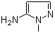 1-甲基-5-氨基吡唑分子结构 (CAS 1192-21-8)