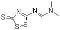 N,N-Dimethyl-N'-(3-thioxo-3H-1,2,4-dithiazol-5-yl)methanimidamide molecular structure (CAS 1192027-04-5)