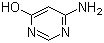 结构式 CAS# 1193-22-2, 4-氨基-6-羟基嘧啶