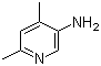 5-Amino-2,4-dimethylpyridine molecular structure (CAS 1193-71-1)