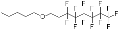 结构式 CAS# 1193009-93-6, 1,1,1,2,2,3,3,4,4,5,5,6,6-十三氟-8-(戊氧基)辛烷
