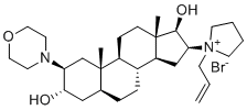 17-Desacetyl Rocuronium molecular structure (CAS 119302-86-2)