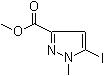 5-Iodo-1-methyl-1H-pyrazole-3-carboxylic acid methyl ester molecular structure (CAS 1193244-87-9)