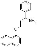 alpha-[2-(1-Naphthalenyloxy)ethyl]benzenemethanamine molecular structure (CAS 119357-34-5)